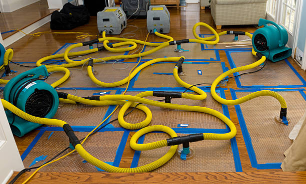 Professional Sewage Cleanup technician working in Waterville, ME